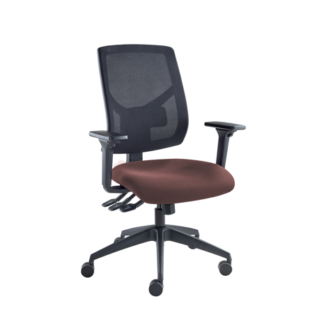 Vision High Back Mesh Chair - Adjustable Arms - Guyana
