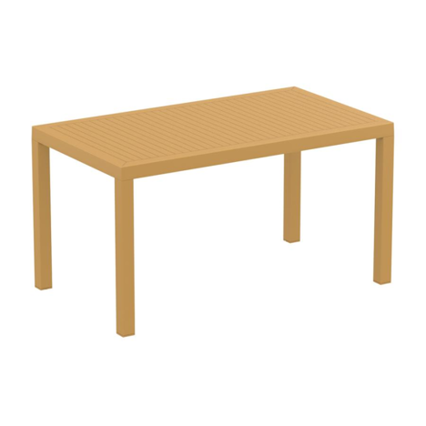 Ares 140 Table - Taupe