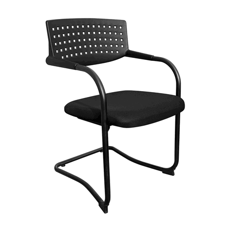 VISA Medium Back Meting Chair - Black Frame