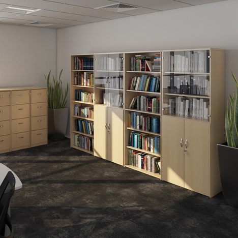 Combination Display Cupboards