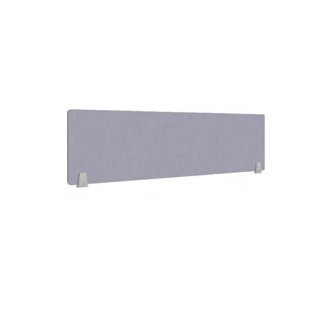 EcoEdge Desk Screen & Modesty Panels - 1000 - Light Grey