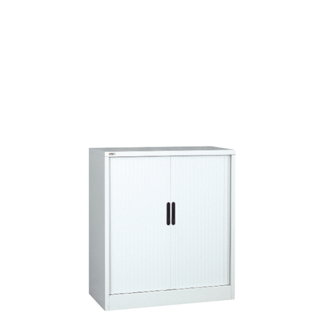 Side Opening Tambour Units - H1200 - Silver