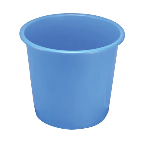 Plastic Waste Paper Bins - Blue