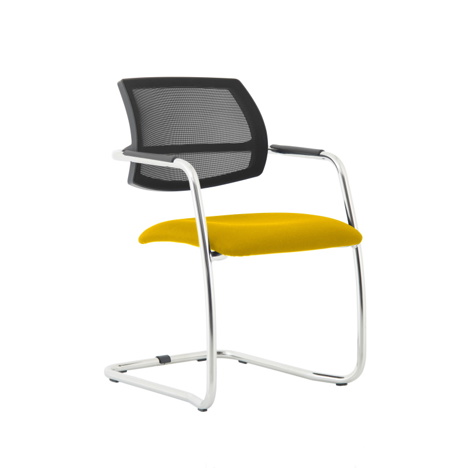 Swift Cantilever Chair - Senna Yellow