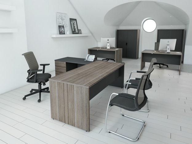 Executive Panel End Desking