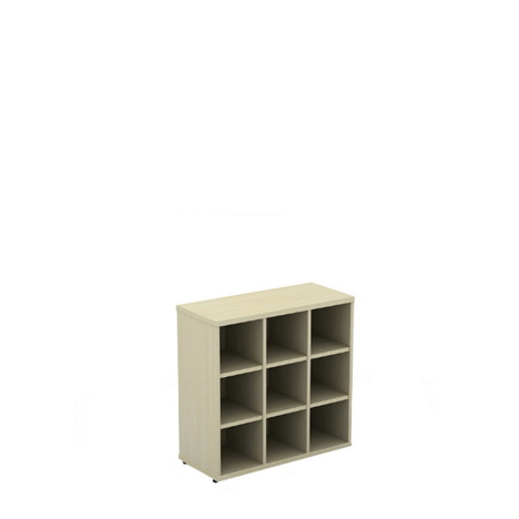 Wooden Pigeon Hole Unit - W800mm - 9