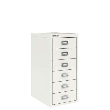 Multi Drawers Storage Cabinets - 6 Drawer - Cream