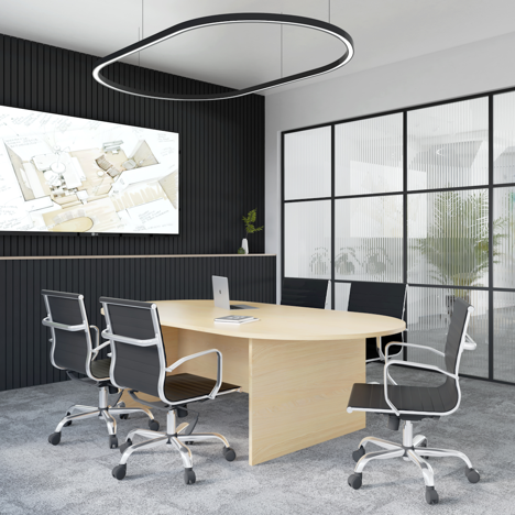 D-End Meeting Table