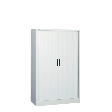 Side Opening Tambour Units - H1524 - Silver