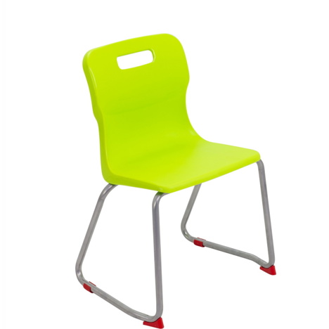 Titan Skid Base Chair - Size 4 - Lime