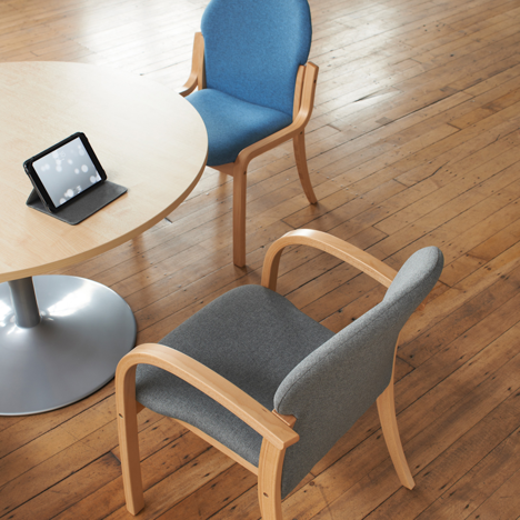 Tamar Wooden Frame Conference Chair