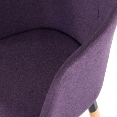 Four Legged Reception Chair