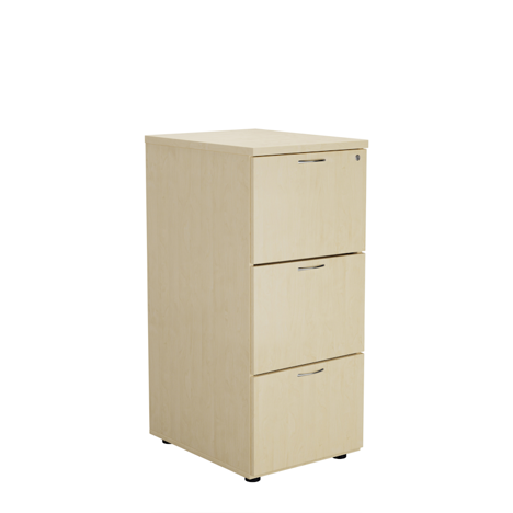 2, 3, 4 Drawer Filing Cabinet - 3 Drawer - Maple