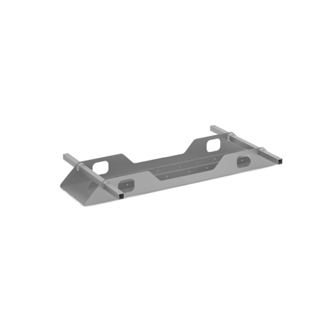 Connex Double Cable Tray - 1200 - Silver