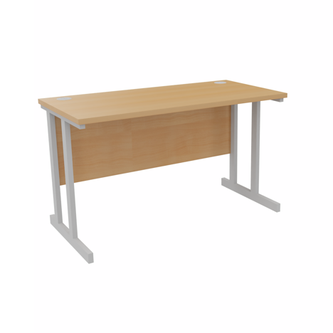 Platinum Range - VDU Workstation - 1200mm - Cantilever - 600mm - Beech
