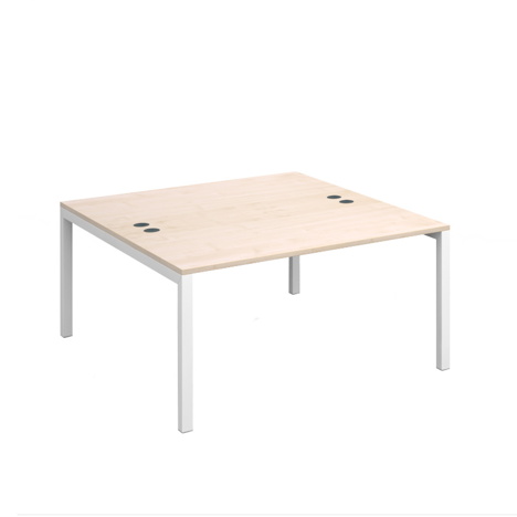 Connex Starter Units Back to Back - 1400 - White Frame - Maple