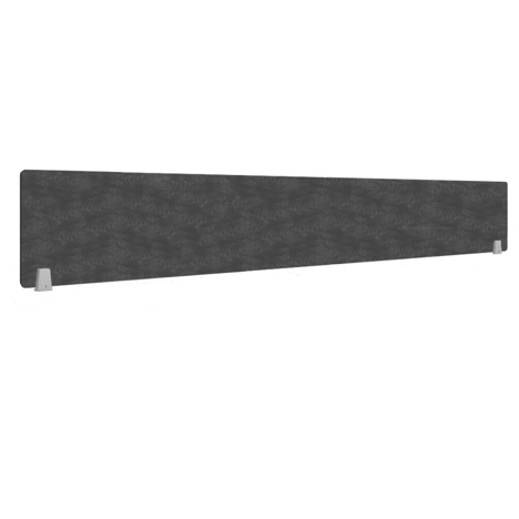EcoEdge Desk Screen & Modesty Panels - 1800 - Slate