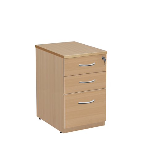 Desk High 3 Drawer Pedestal