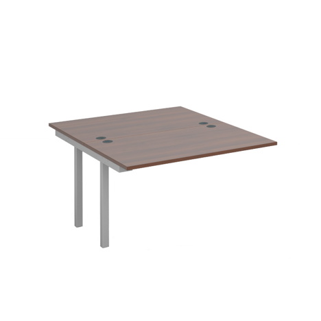 Connex add on Units (Back to Back) - 1200 - Silver Frame - Walnut