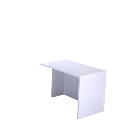 Gloss White Reception Counter - Return Unit