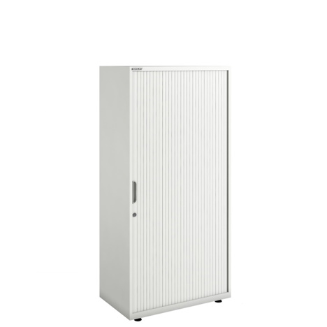SystemFile - Single Door Tambour Unit - 1643 - Chalk