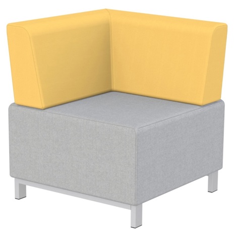 Piano - Corner Chair with Back Rest