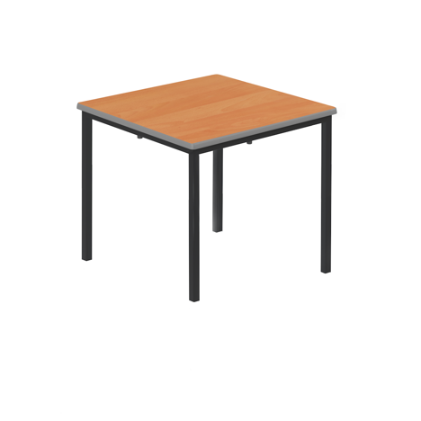 Titan Square Classroom Tables - 600 x 530mm - Beech