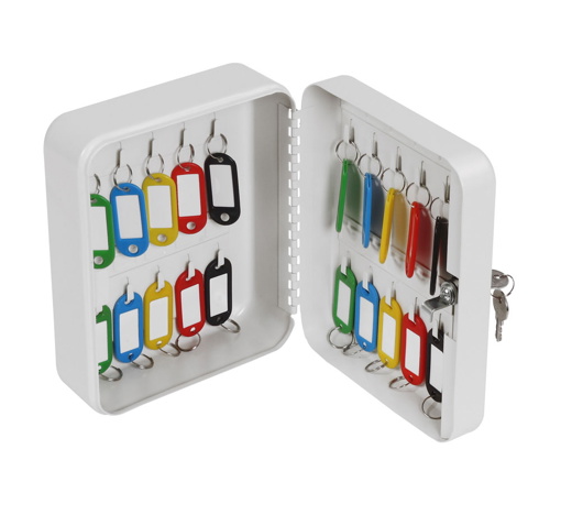 Key Cabinet - Wall Mounted with Key Lock - 20 Keys Storage