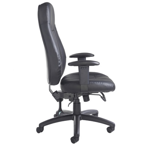Zeus Leather Faced 24 Hour Task Chair