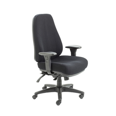 Panther Fabric Chair - Black