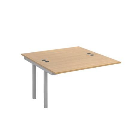Connex add on Units (Back to Back) - 1200 - Silver Frame - Oak
