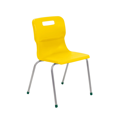 Titan 4 Leg Chair - Size 3 - Yellow