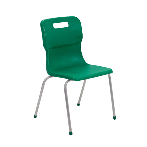 Titan 4 Leg Chair - Size 4 - Green
