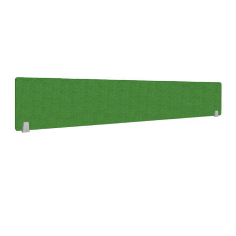 EcoEdge Desk Screen & Modesty Panels - 1600 - Green