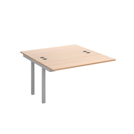 Connex add on Units (Back to Back) - 1200 - Silver Frame - Beech
