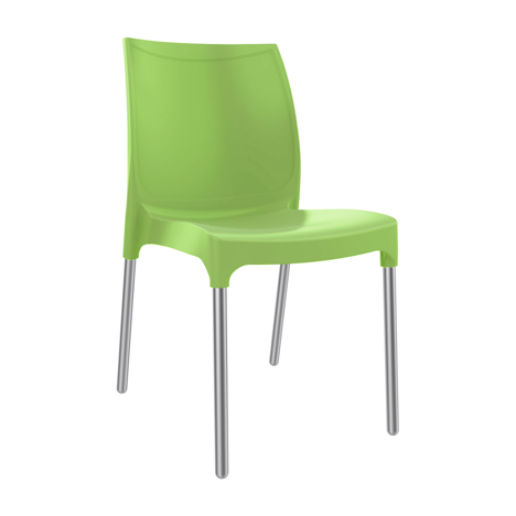Vibe Polypropylene Chair - Avocado