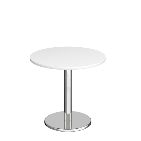 Pisa Circular Dining Table - White