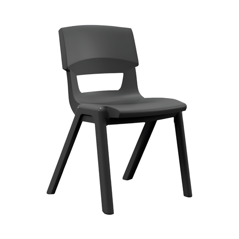 Postura+ One Piece Chair - Size 5 - Jet Black