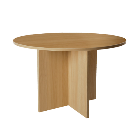 Round Meeting Table - Beech