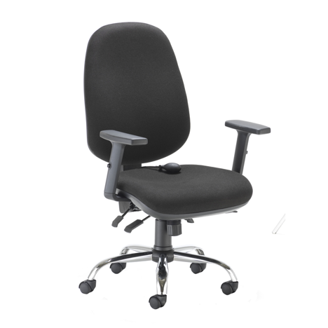 Concept Plus Ergonomic Office Chair - Black