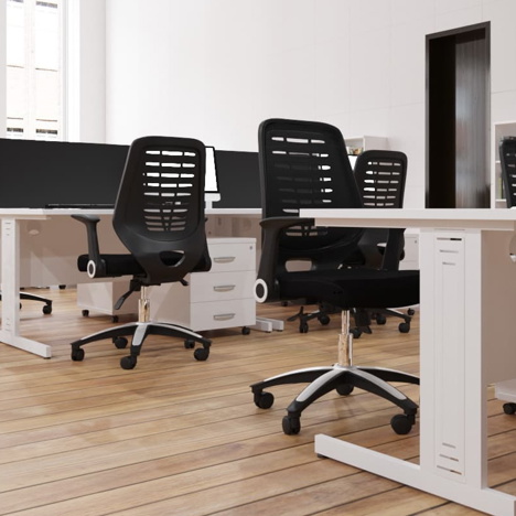 Relay Task Operator Chair Airmesh Back with Arms