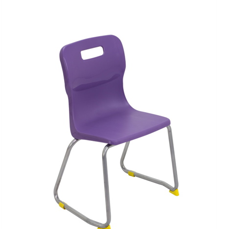Titan Skid Base Chair - Size 3 - Purple