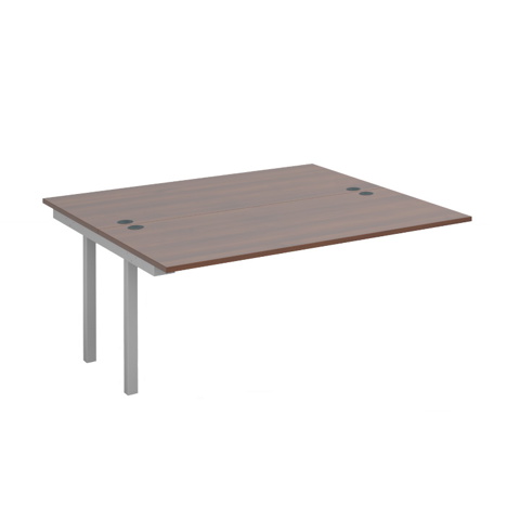 Connex add on Units (Back to Back) - 1600 - Silver Frame - Walnut