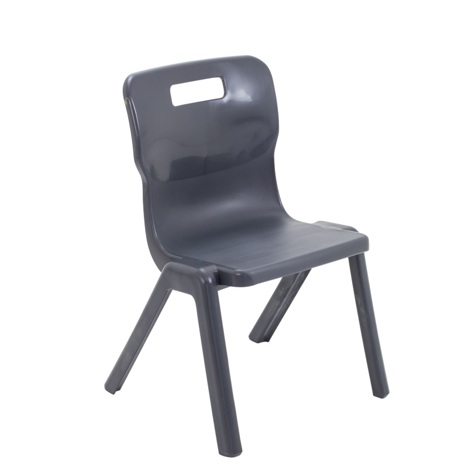 Titan One Piece Chair - Size 3 - Charcoal
