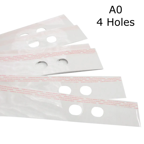 Pre-cut Suspension tapes with Self-adhesive Strip - A0 - 4 Holes
