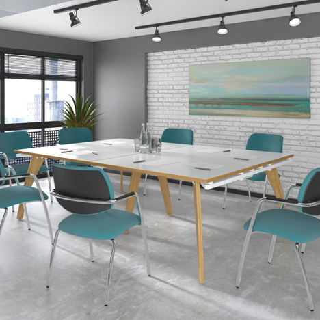Fuze Rectangular Boardroom Tables