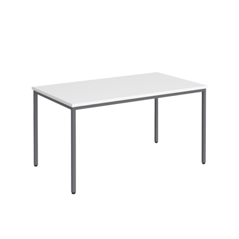 Flexi 25 Rectangular Table - 1400mm - Graphite - White