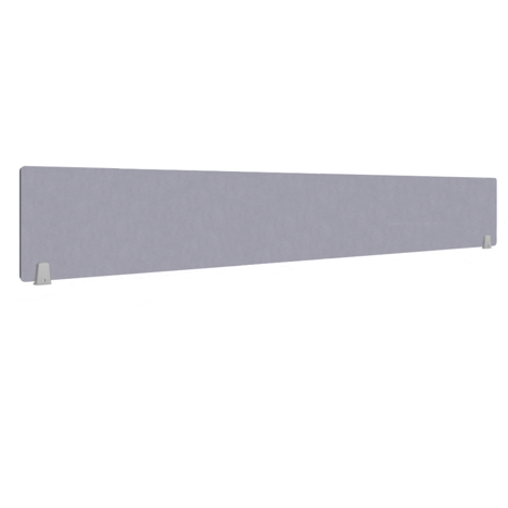EcoEdge Desk Screen & Modesty Panels - 1800 - Light Grey