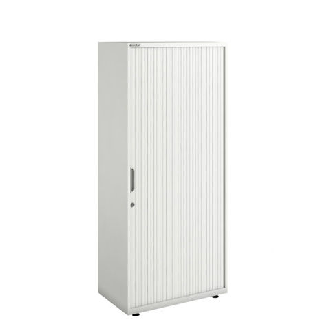 SystemFile - Single Door Tambour Unit - 1795 - Chalk