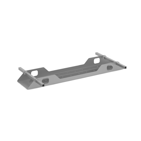 Connex Double Cable Tray - 1400 - Silver
